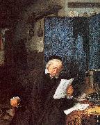 Ostade, Adriaen van Lawyer in his Study Spain oil painting artist